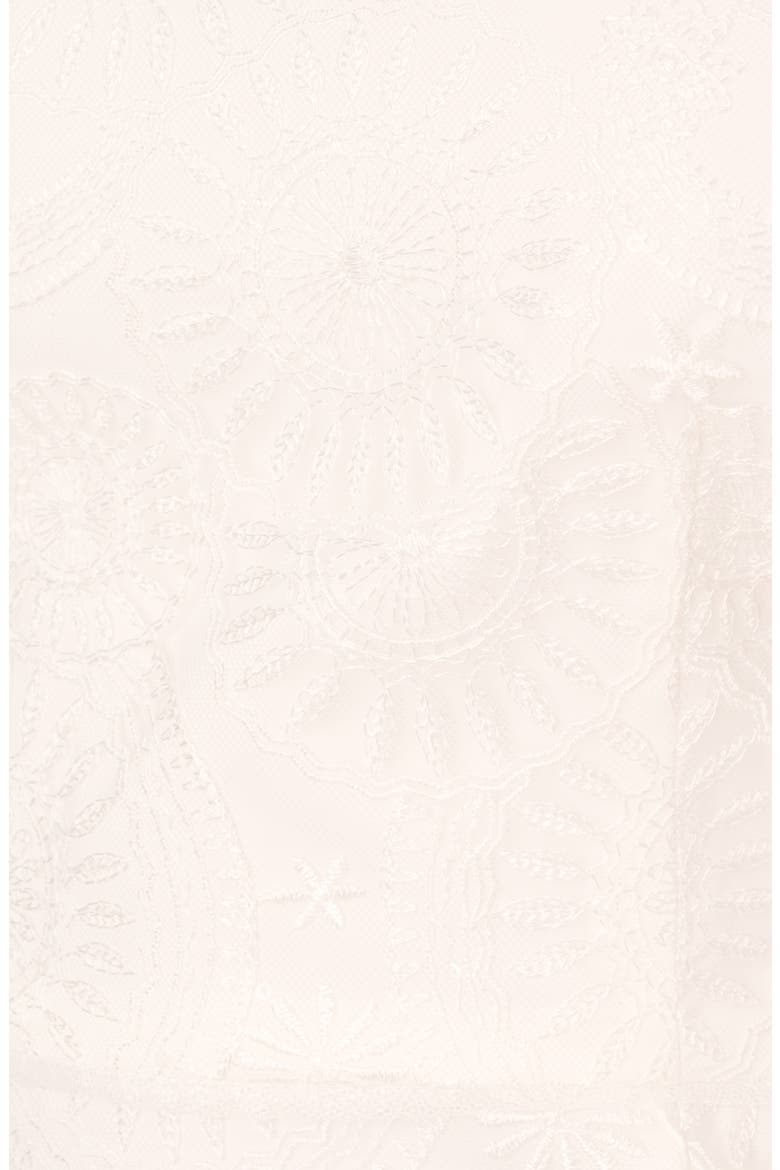 Embroidered Sequin Column Dress, Alternate, color, IVORY