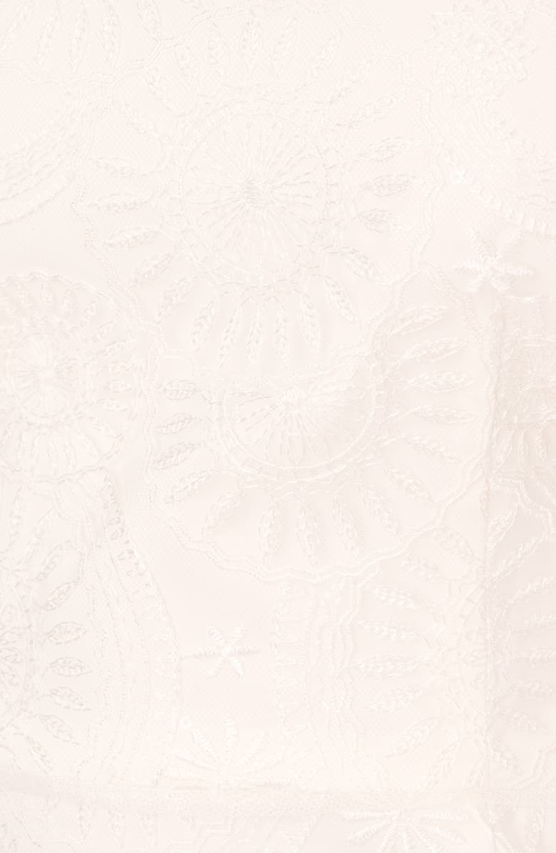 Adrianna Papell Embroidered Sequin Column Dress, Alternate, color, 