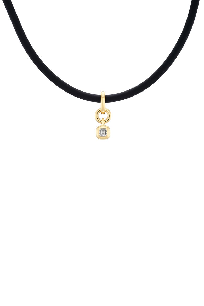 Carriage Diamond Charm, Alternate, color, YELLOW GOLD
