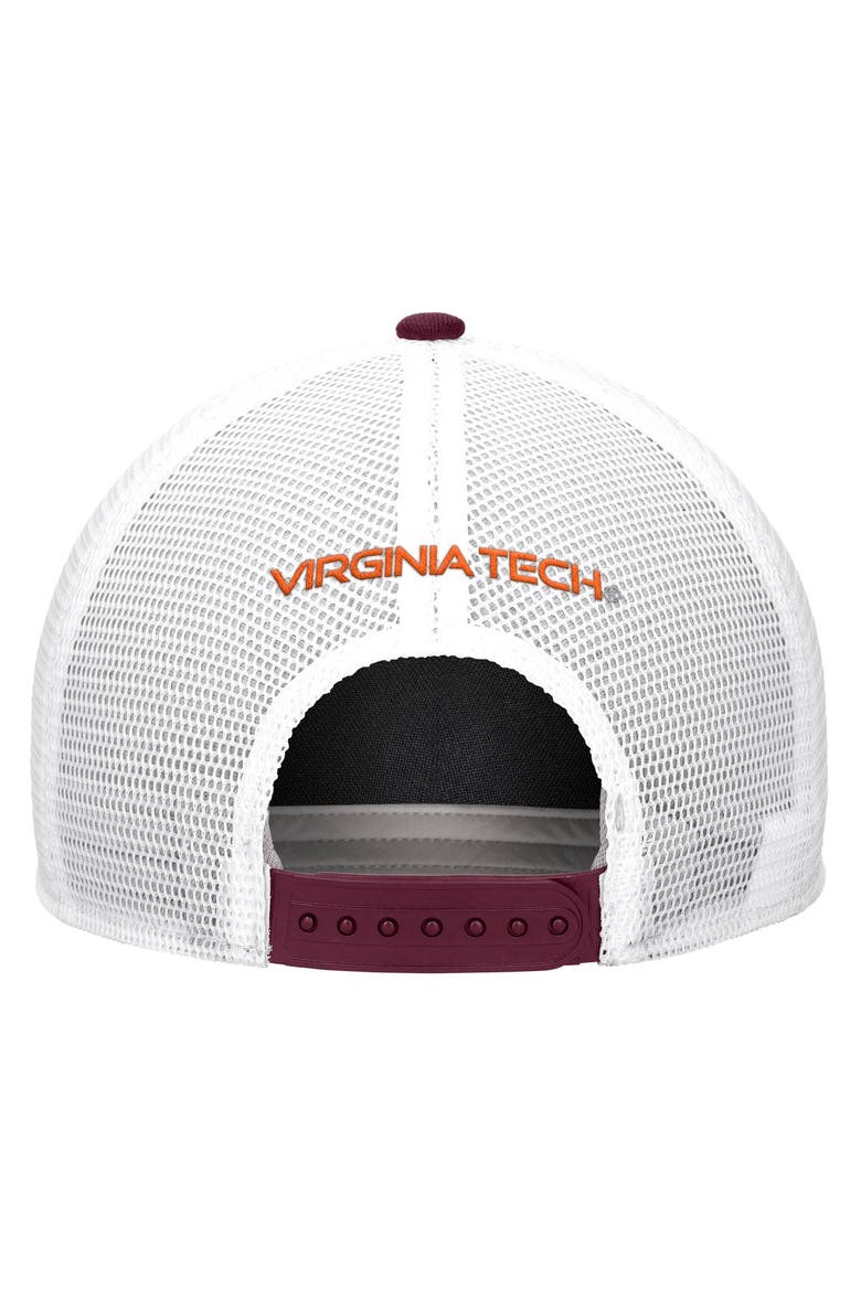 Men's Nike Maroon Virginia Tech Hokies 2026 On-Field Rope Adjustable Trucker Hat, Alternate, color, Maroon