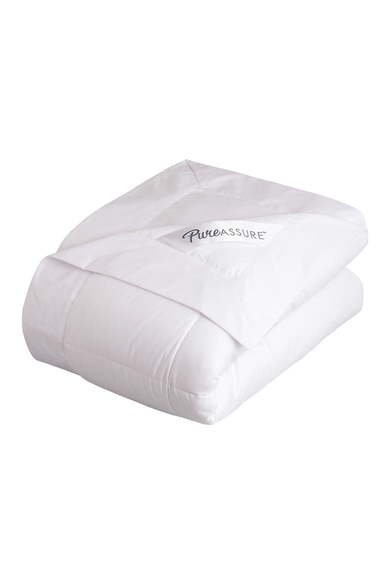 PureAssure Allergen Barrier Blanket, Alternate, color, WHITE