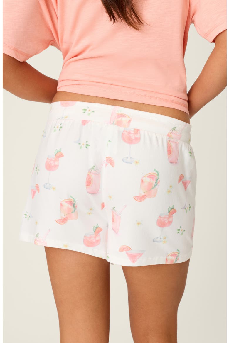 Paloma Mama Pajama Shorts, Alternate, color, IVORY