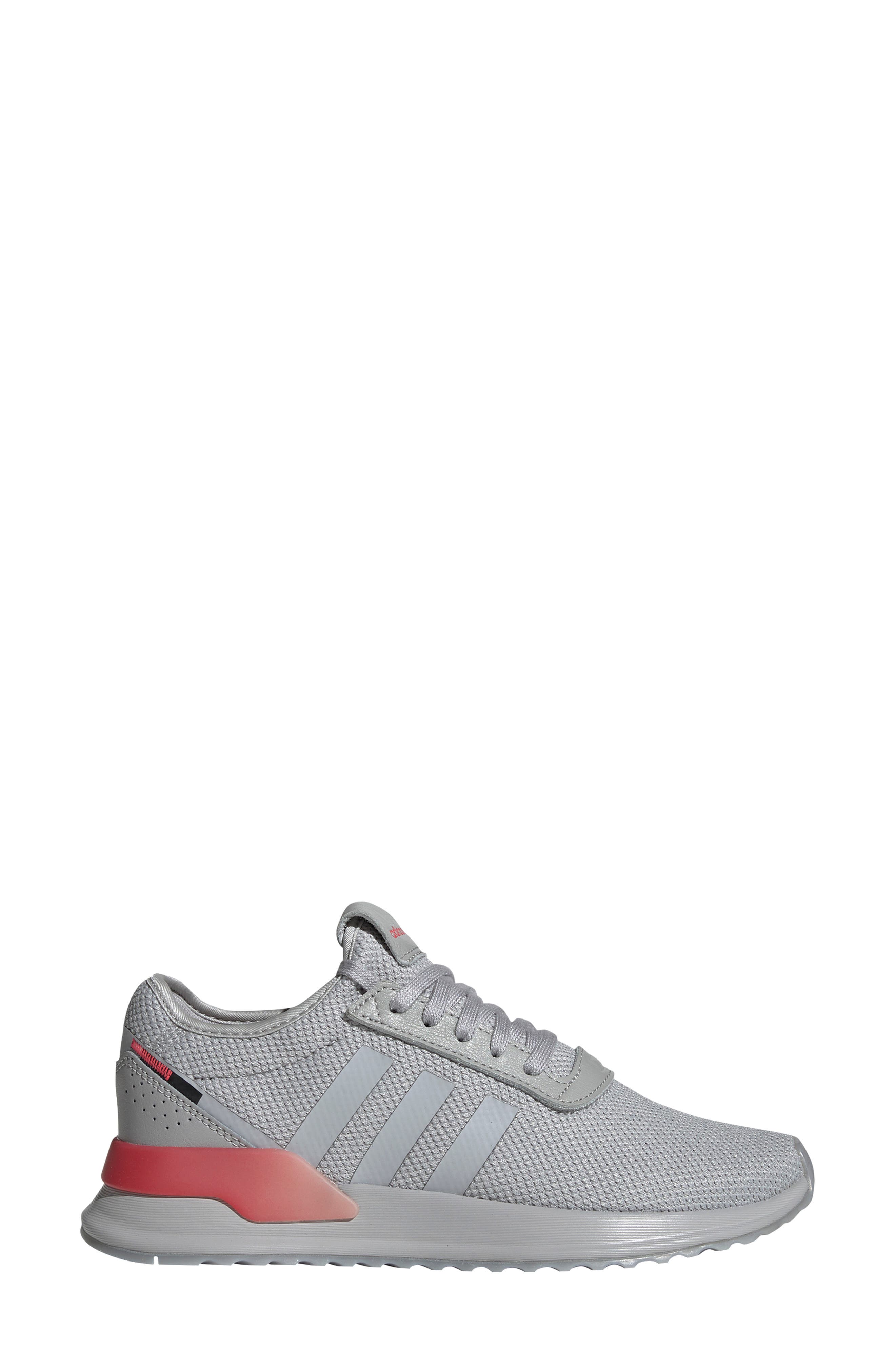 U Path X Sneaker, Alternate, color, GREY/ SHOCK RED/ NIGHT