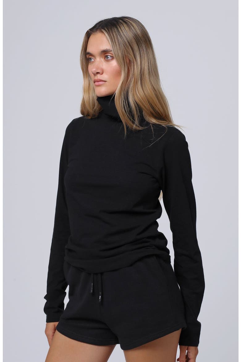 Hemp Essentials Mockneck, Main, color, black