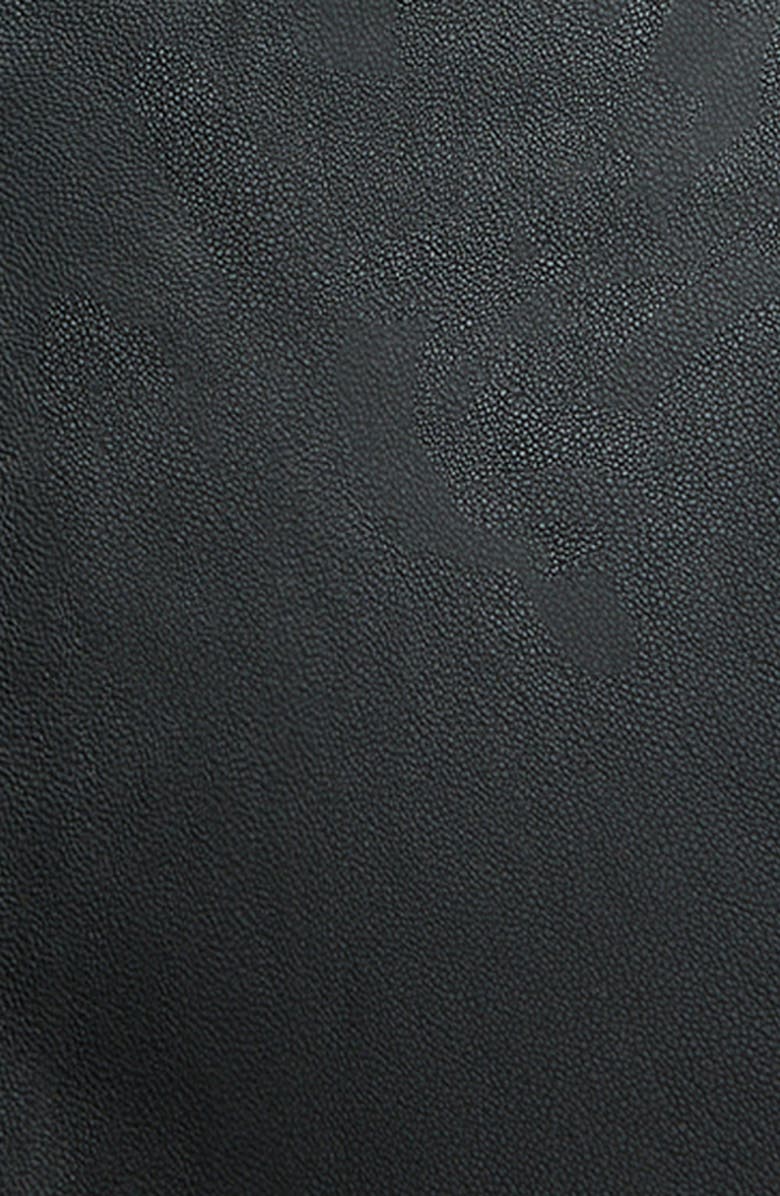 AllSaints Yara Leather Bomber Jacket, Alternate, color,