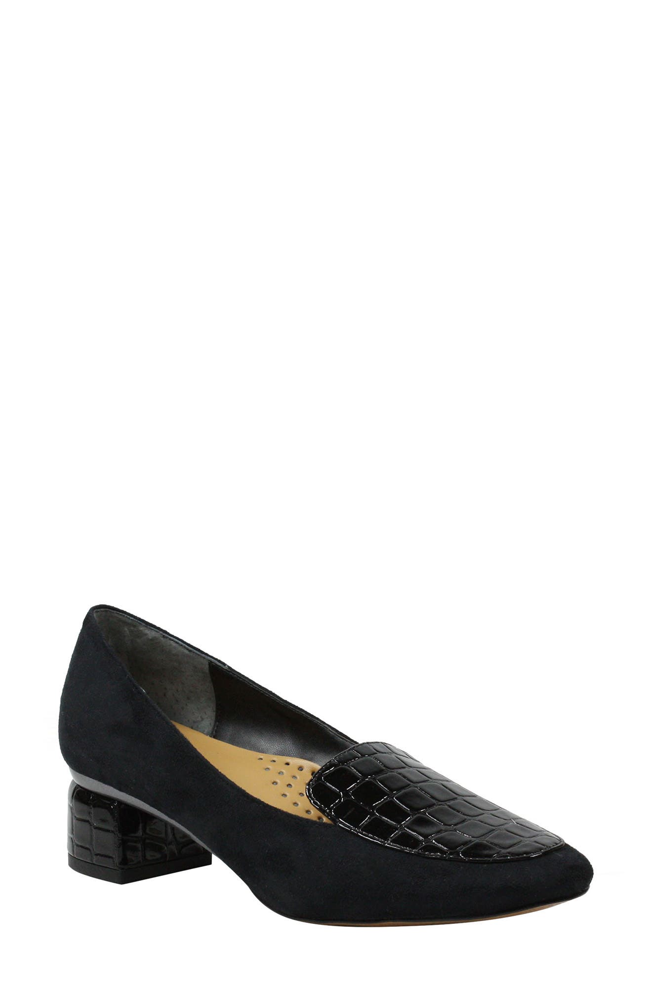J. Reneé Ballanca Apron Toe Loafer, Main, color, 
