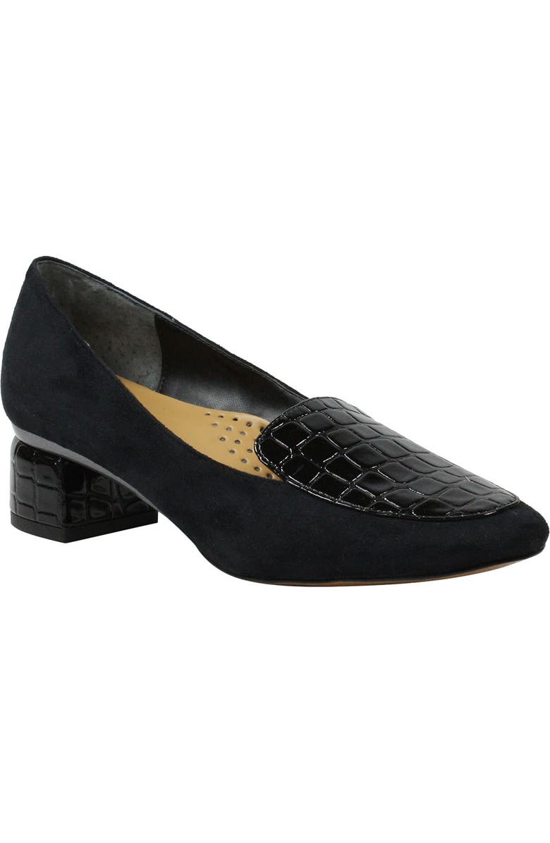 J. Reneé Ballanca Apron Toe Loafer, Main, color,