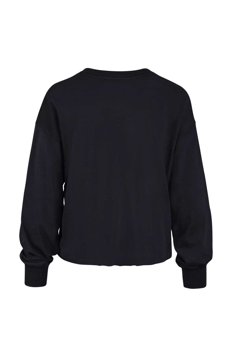 '47 Women's '47 Navy Auburn Tigers Bottom Line Parkway Long Sleeve High Waist T-Shirt, Alternate, color, Navy