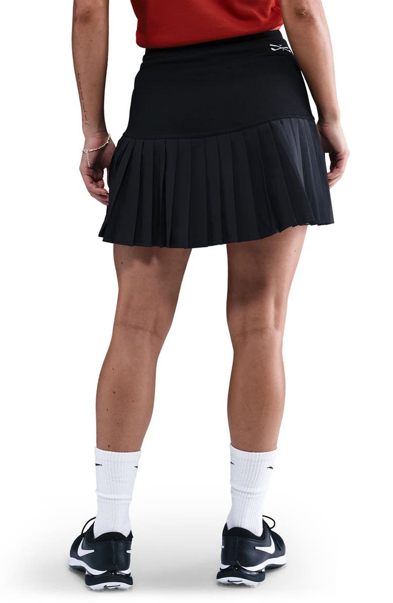 Nike Pleated Dri-FIT Golf Skirt, Alternate, color, Black/Sail