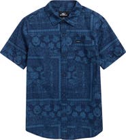 O'Neill Kids' Terrace Cotton Button-Up Shirt