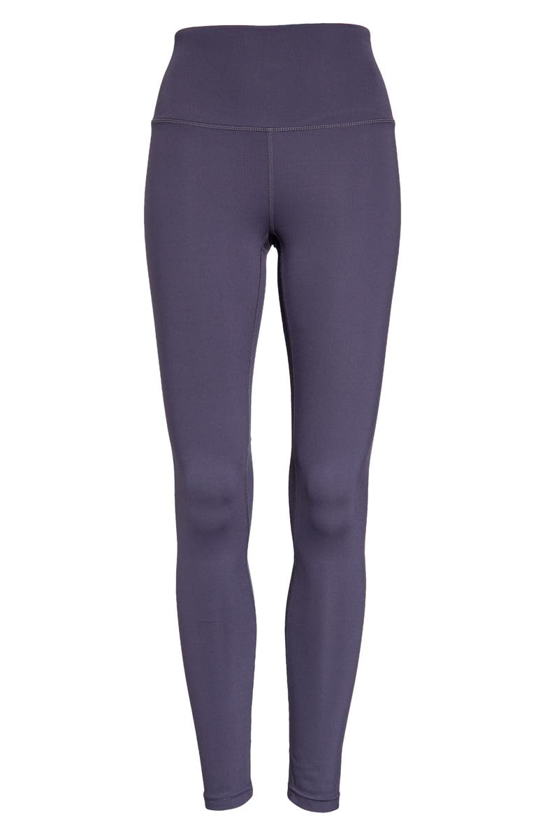 Zella Studio Lite High Waist Ankle Leggings, Alternate, color, 