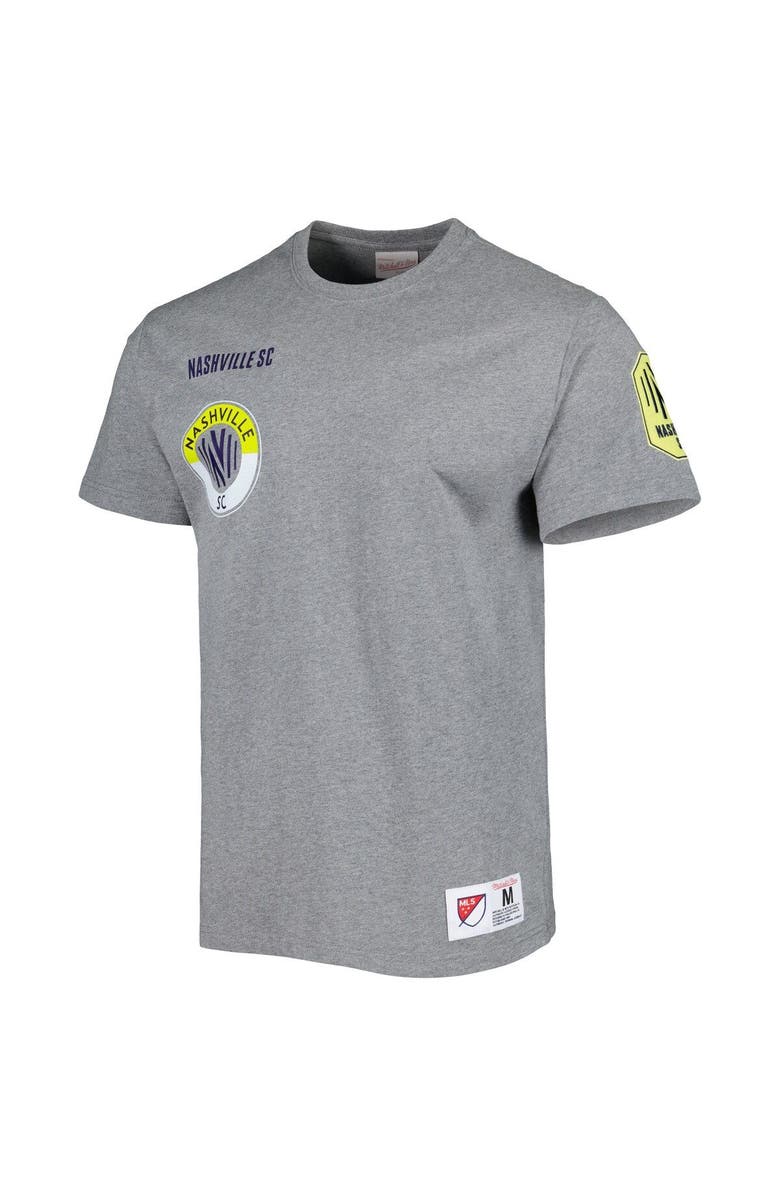 Mitchell & Ness Men's Mitchell & Ness Gray Nashville SC City Tee, Alternate, color, Gray
