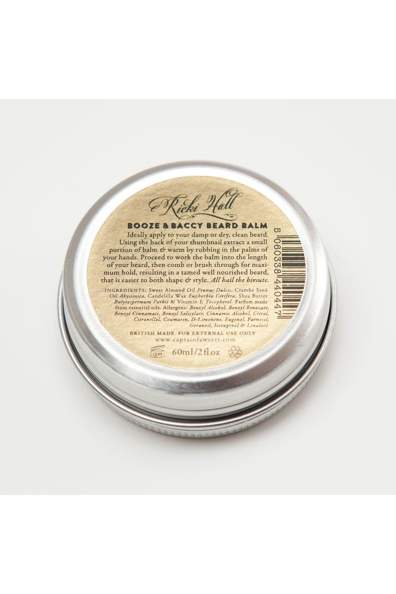 Ricki Hall's Booze & Baccy Beard Balm, Alternate, color, Beard Balm