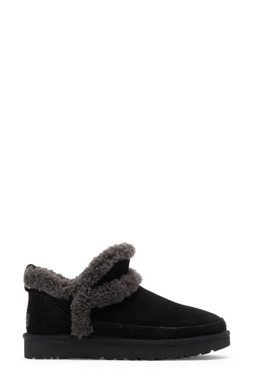 Ugg(r) Classic Ultra Mini Spillseam Genuine Shearling Bootie In Multi