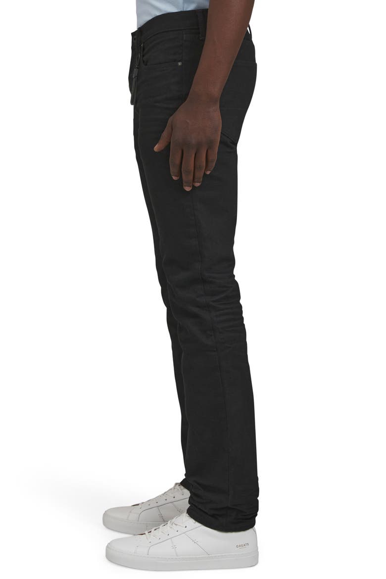Peony Skinny Jeans, Alternate, color, BLACK