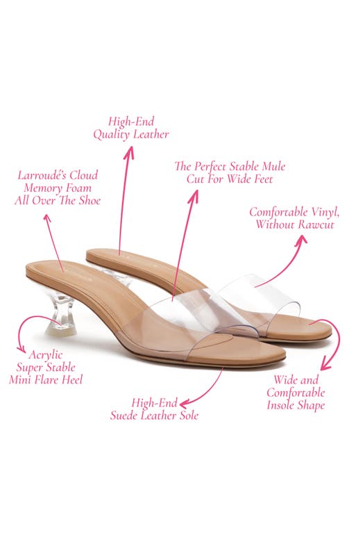 Larroude Larroudé Vivi Lucite Mule