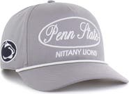 '47 Men's '47 Gray Penn State Nittany Lions Contemporary Basics Foundational Rope Hitch Adjustable Hat