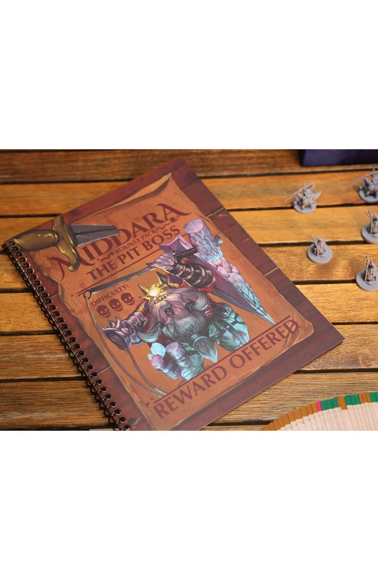 Middara The Pit Boss, Bounty Pack Expansion, 15 New Plastic Miniatures, Alternate, color, 