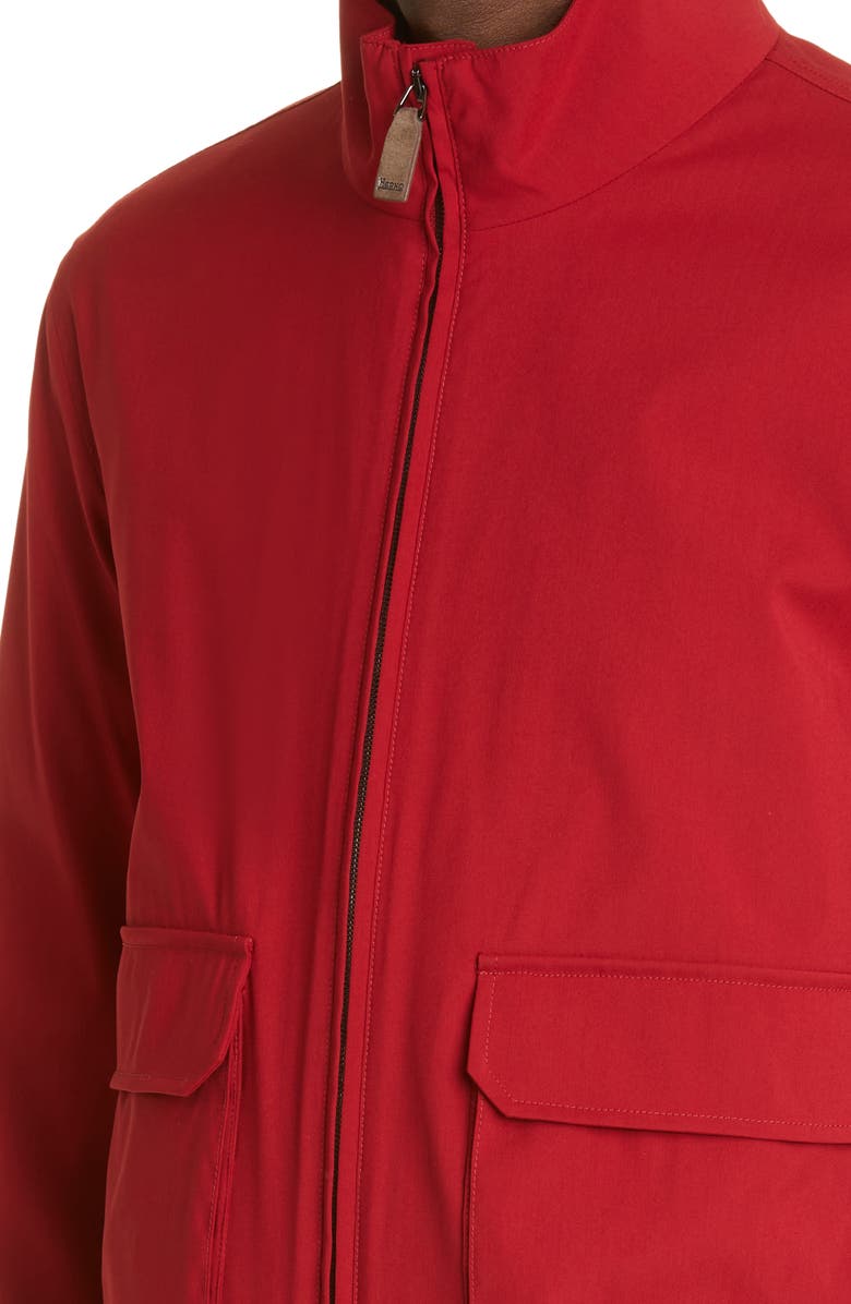 Herno Loro Piana Rain System<sup>®</sup> Water Repellent Bomber Jacket, Alternate, color, 