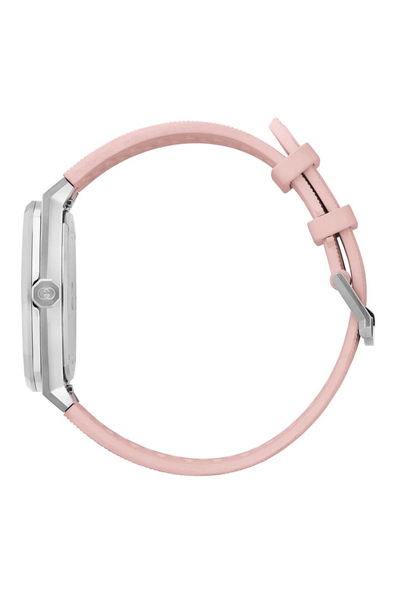 25H Rubber Strap Watch, 36mm, Alternate, color, PINK