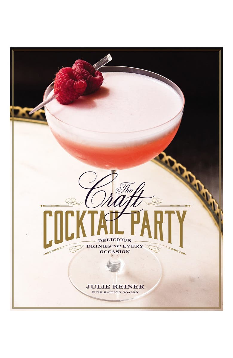 Hachette Books 'The Craft Cocktail Party: Delicious Drinks for Every Occasion' Recipe Book, Main, color, Black