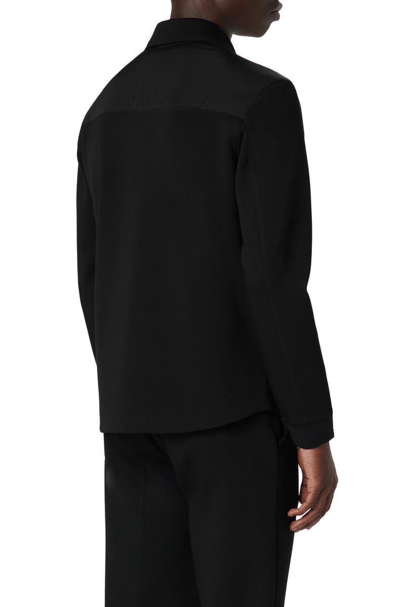Bugatchi Knit Shirt Jacket, Alternate, color, 
