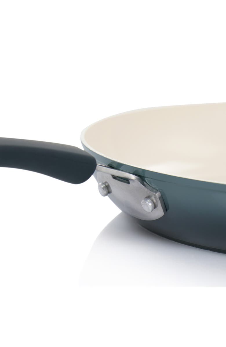OSTER Corbett 12 Inch Nonstick Aluminum Frying Pan, Alternate, color, Green