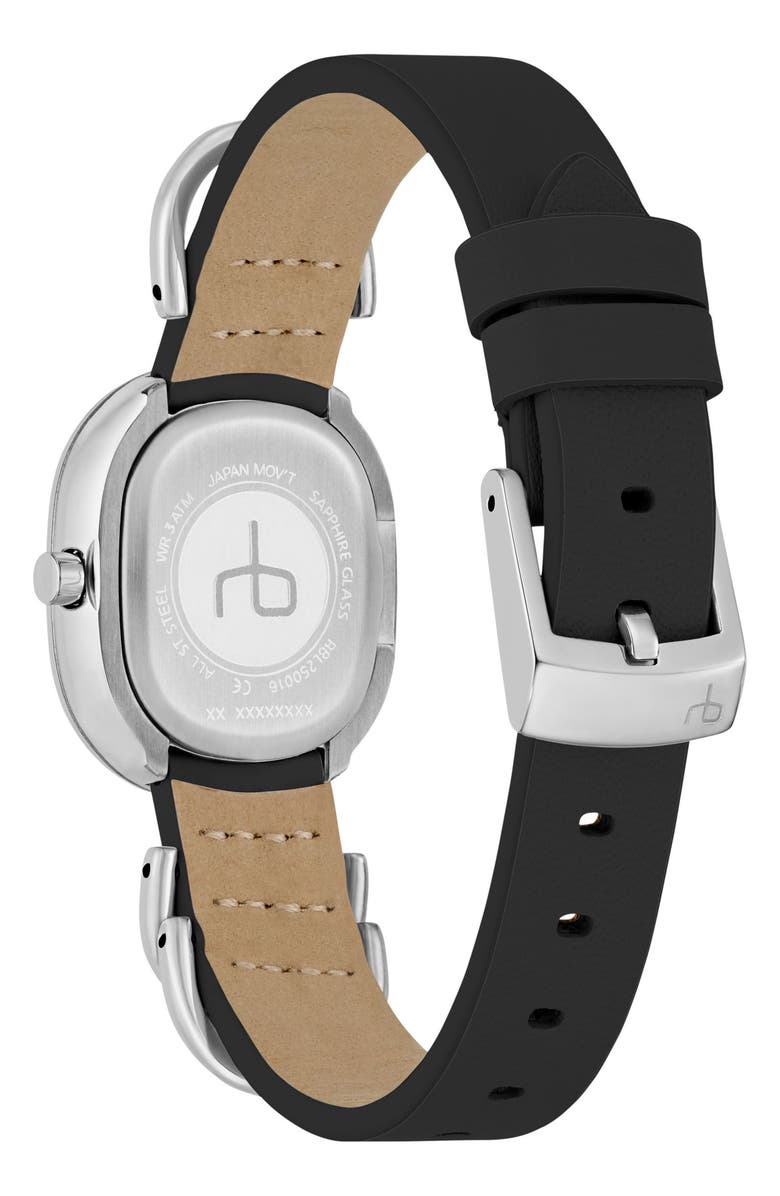 rag & bone Rory Leather Strap Watch, 25mm, Alternate, color,