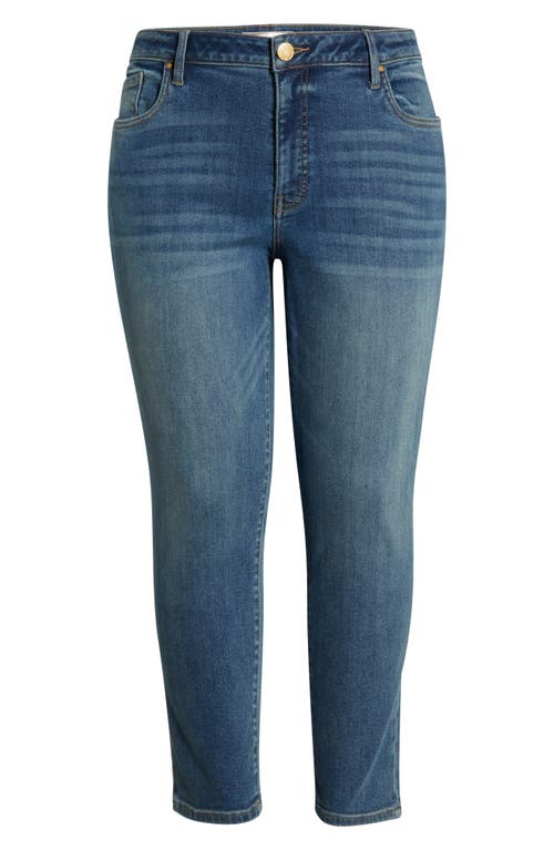 Kut From The Kloth Reese Fab Ab Ankle Slim Straight Leg Jeans In Blue