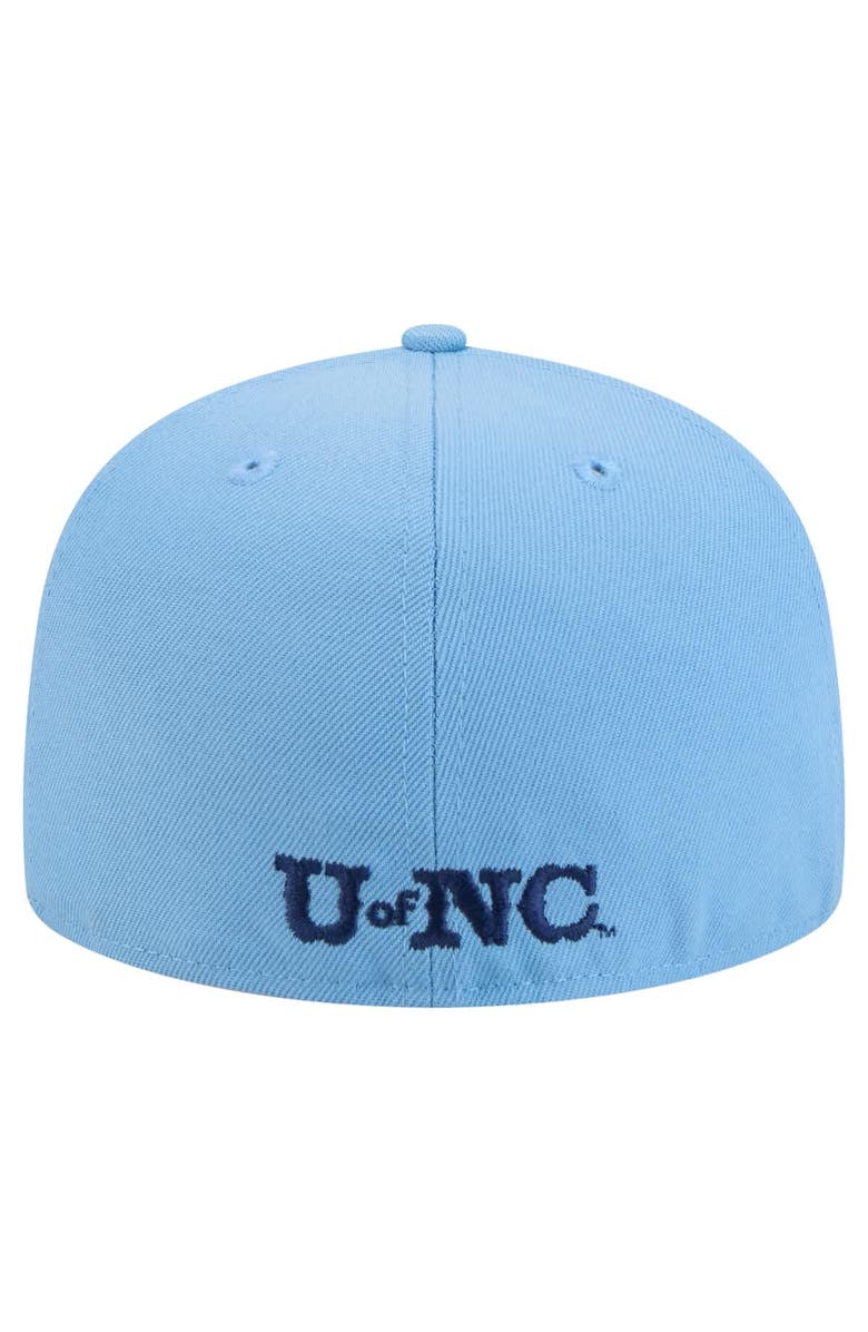 New Era Men's New Era Carolina Blue North Carolina Tar Heels Vault 59FIFTY Fitted Hat, Alternate, color, 
