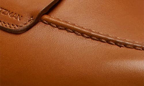 Stuart Weitzman Banks Penny Loafer In Brown