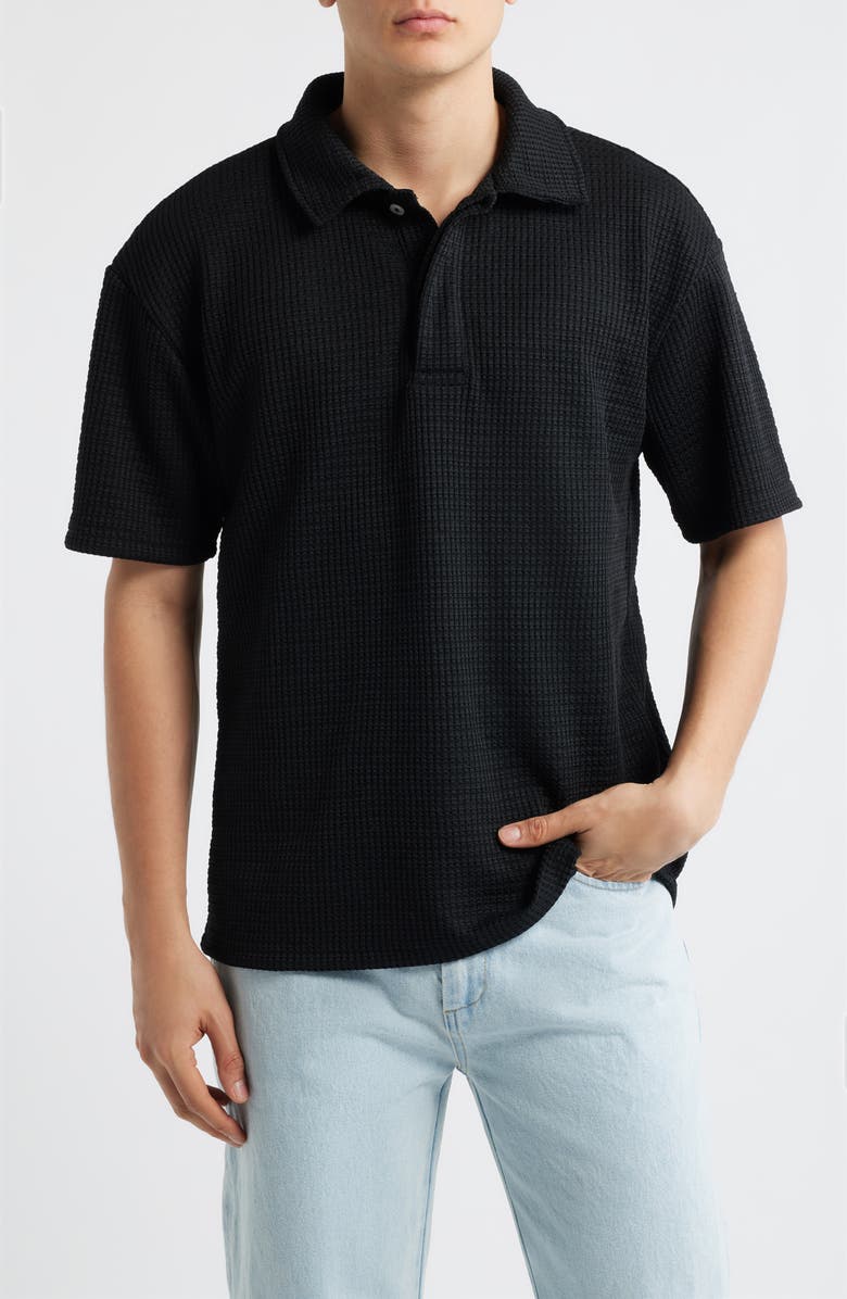 KROST Eco Rib Polo, Main, color, Black