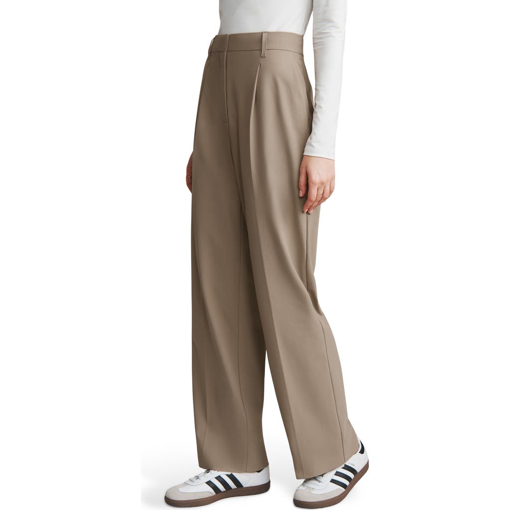 Rhone Commuter Pleat Pants In Gray