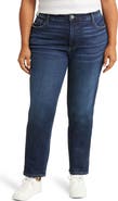KUT from the Kloth Reese Fab Ab High Waist Ankle Slim Straight Leg Jeans