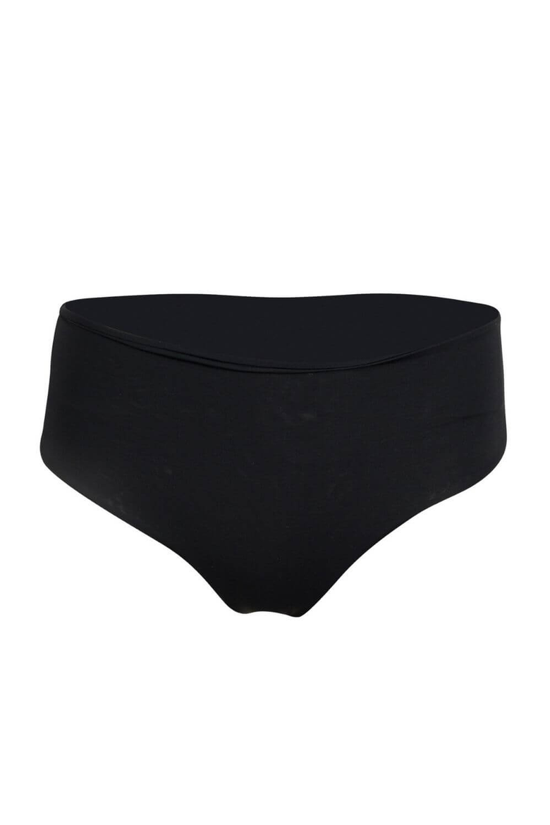 Mid-Rise Hipster Bikini Bottom, Alternate, color, Black
