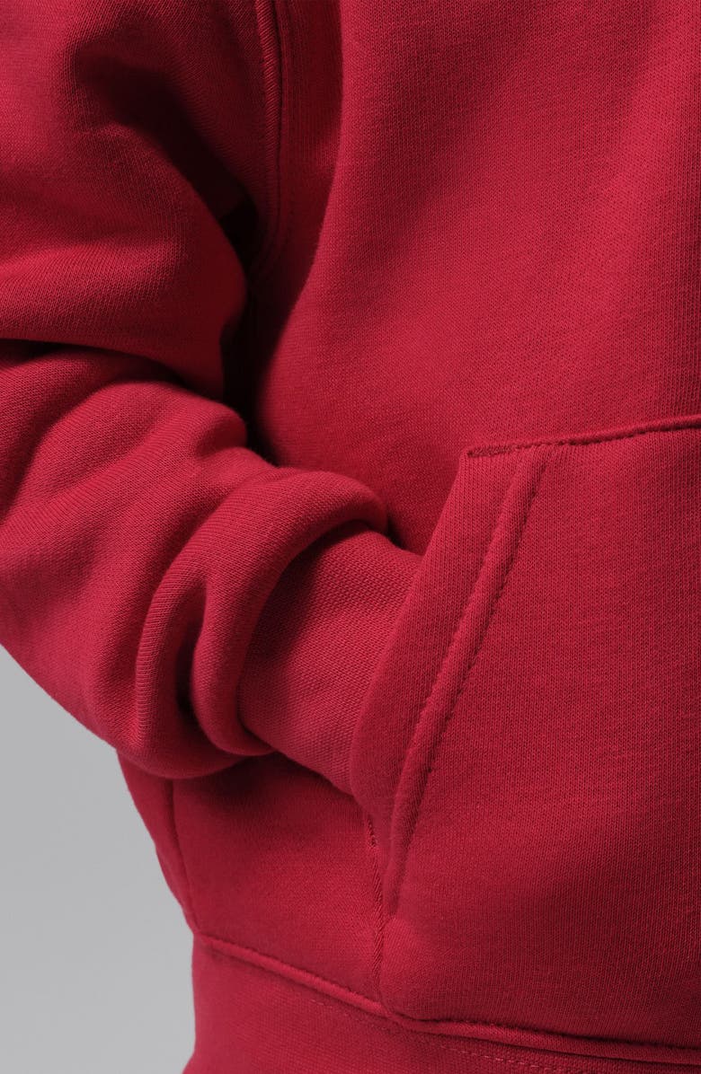 Jordan Kids' Fleece Zip Hoodie, Alternate, color, Gym Red