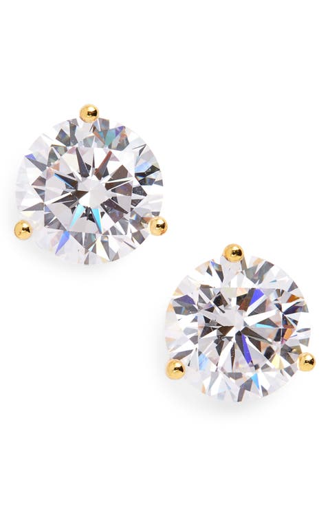 Cubic Zirconia Earrings - 6ct.