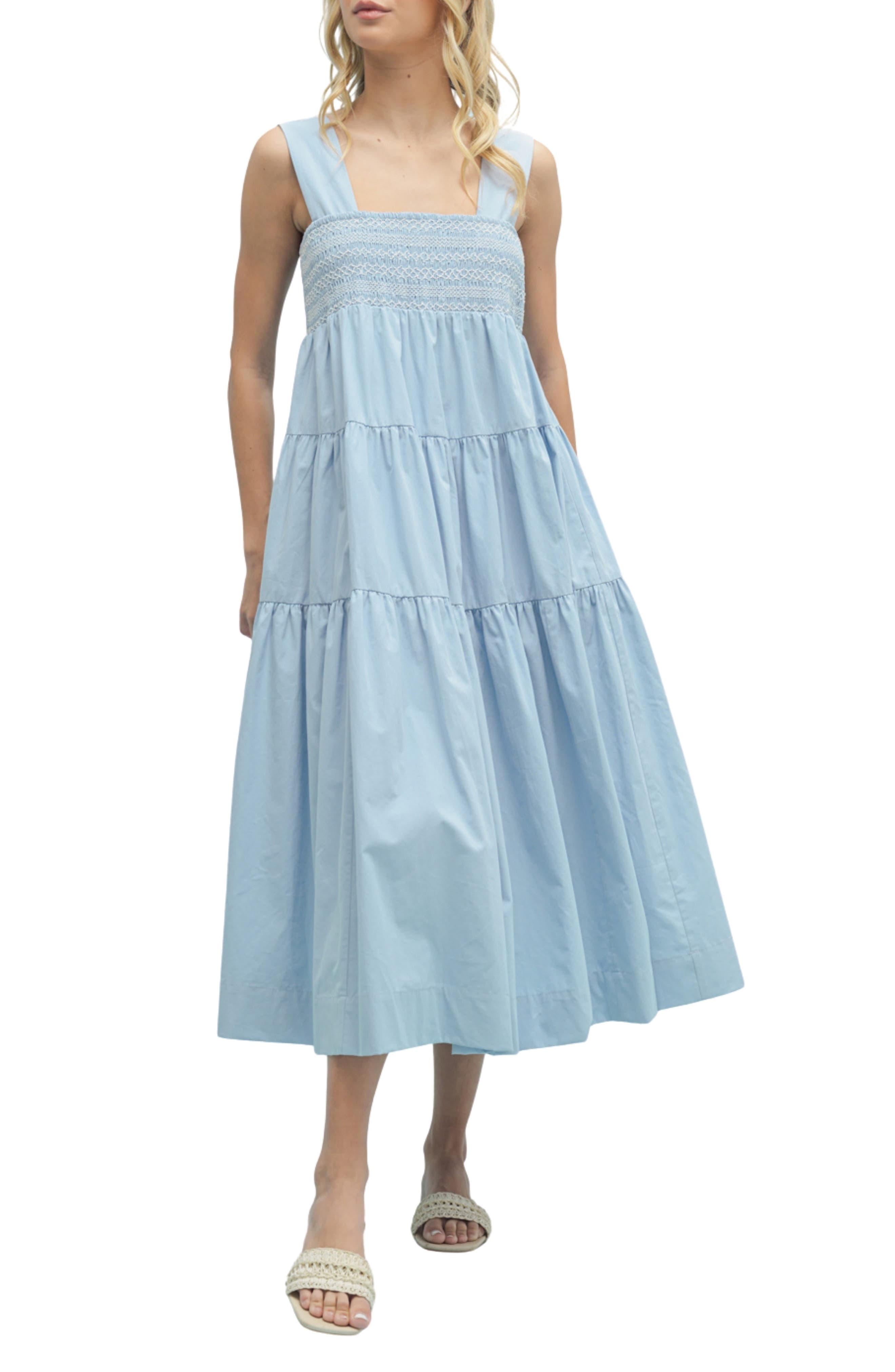 Tiered Maxi Dress - image 3