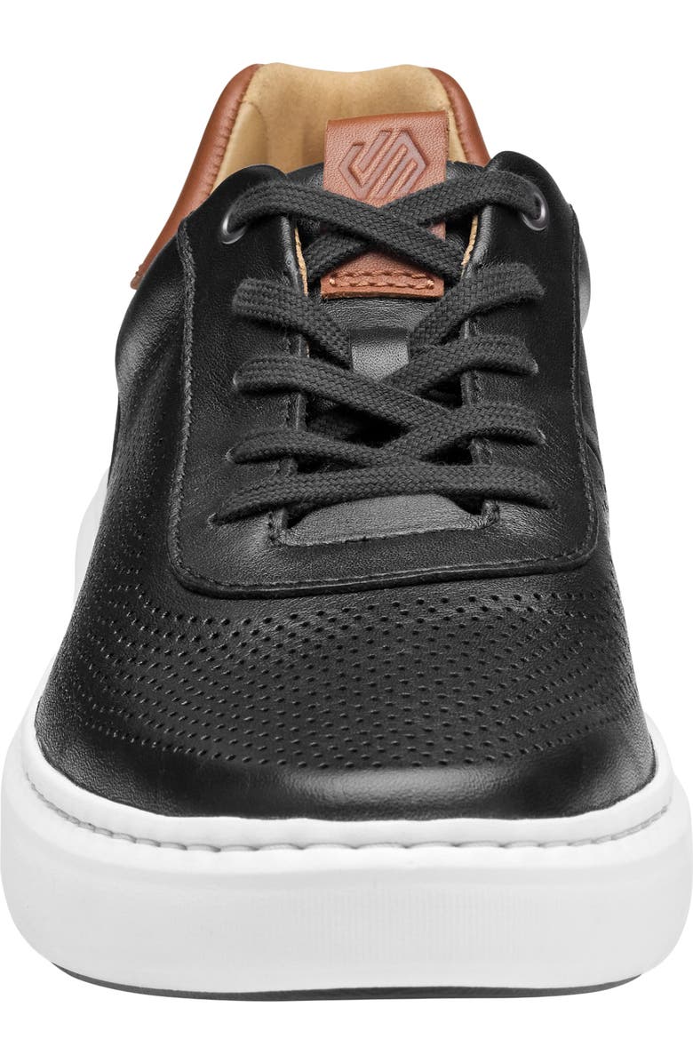 Johnston
Murphy Anders Perforated Sneaker, Alternate, color, Black Full Grain