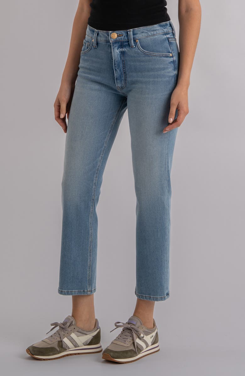 KUT from the Kloth Blair Fab Ab High Waist Ankle Straight Jeans, Alternate, color, Certify