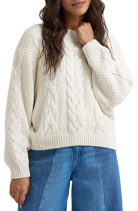 Heritage Cable Crewneck Sweater