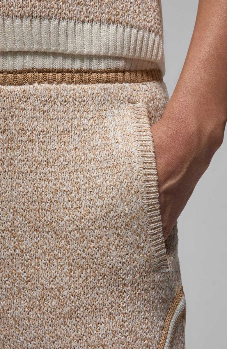 Jordan Marled Knit Drawstring Shorts, Alternate, color,