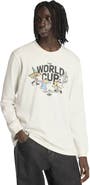adidas Men's adidas  White FIFA World Cup Historic Mascot Long Sleeve T-Shirt