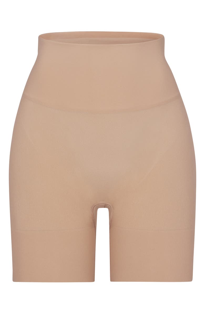SKIMS Butt Enhancing Lifting Shorts, Alternate, color, Clay