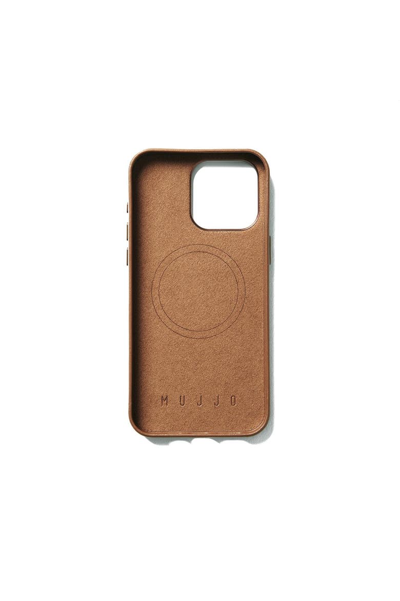 Full Leather Wallet Case for iPhone 15 Pro Max, Alternate, color, Dark Tan