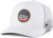 '47 Men's '47 White Cleveland Guardians Homage Adjustable Trucker Hat