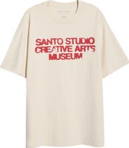 SANTO STUDIO Museum Drappo Graphic T-Shirt