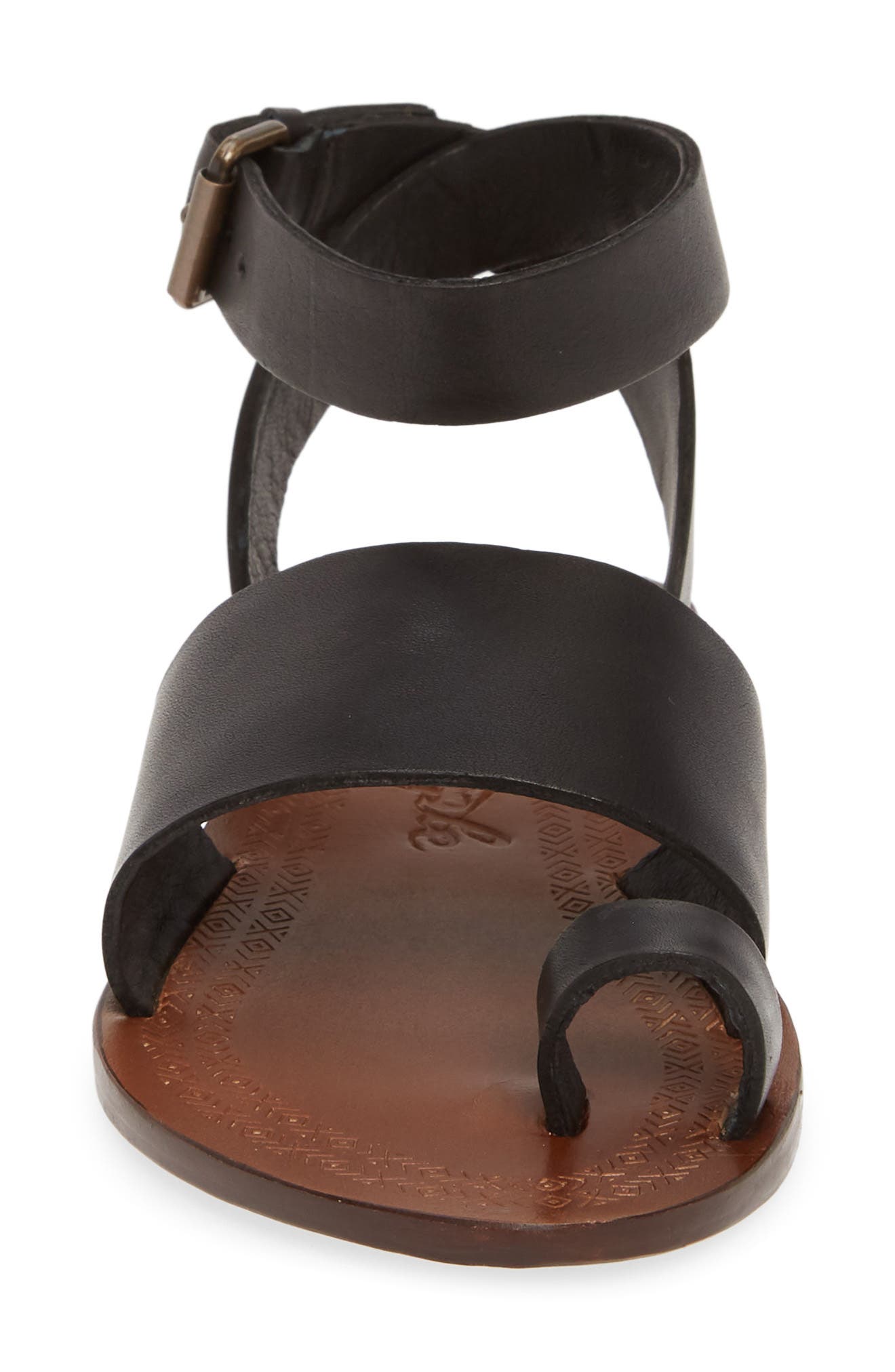 Free People Torrence Ankle Wrap Sandal, Alternate, color, 