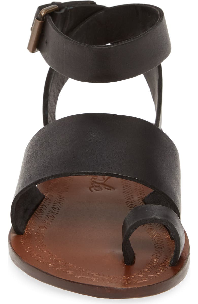 Free People Torrence Ankle Wrap Sandal, Alternate, color,