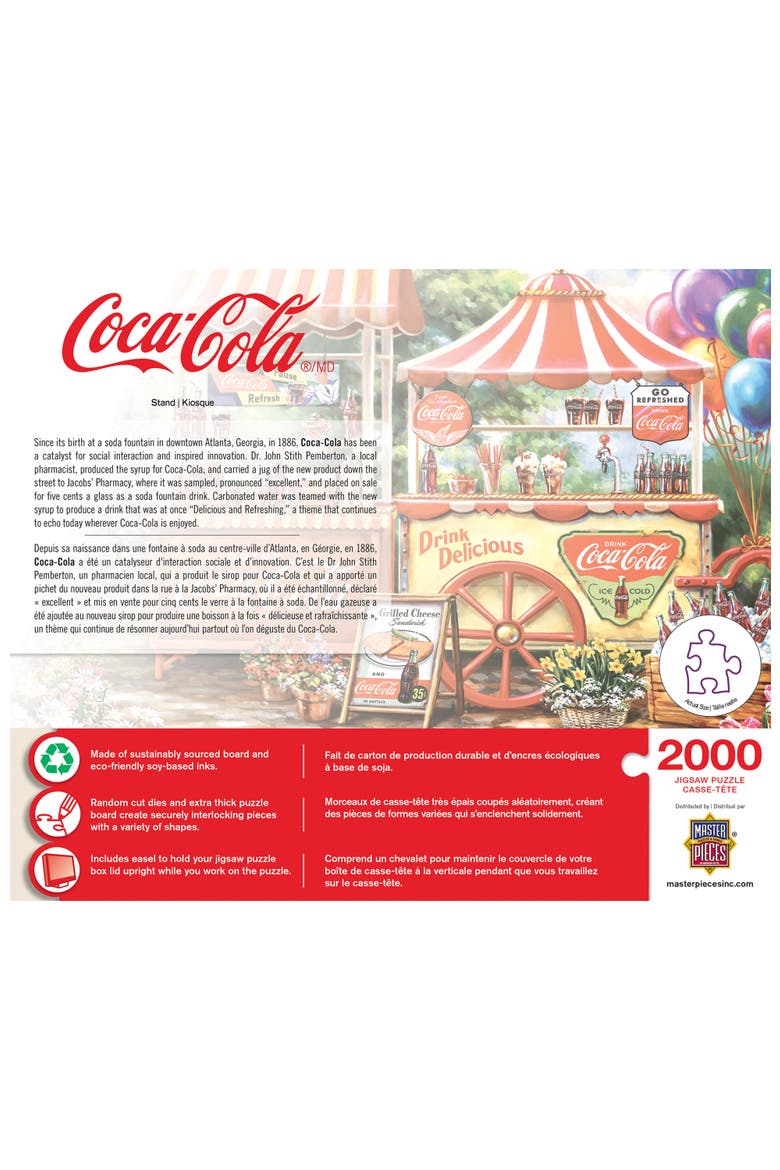 Coca-Cola Stand 2000 Piece Jigsaw Puzzle, Alternate, color, Multicolor